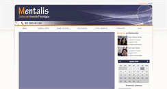 Desktop Screenshot of mentalis-psicologia.com